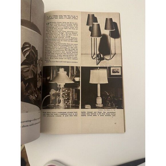 1951 Today’s Woman Home Decorating Magazine Guide #122 Vintage MCM mid century - Picture 7 of 11